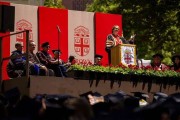 中国留学生参加毕业典礼惊艳全场