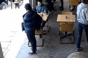 留学护照签证空白页被粘了一下